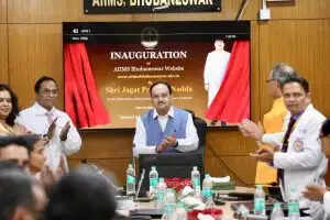 What’s New at AIIMS Bhubaneswar? Union Health Minister Unveils Eastern India’s First Skin Bank!