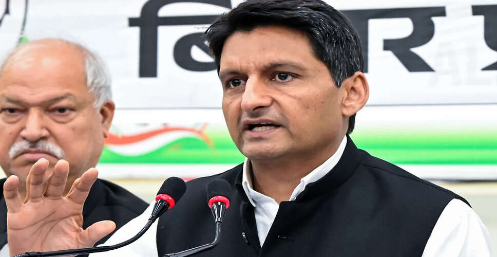Congress Faces Internal Strife Amid Haryana Rajya Sabha Elections