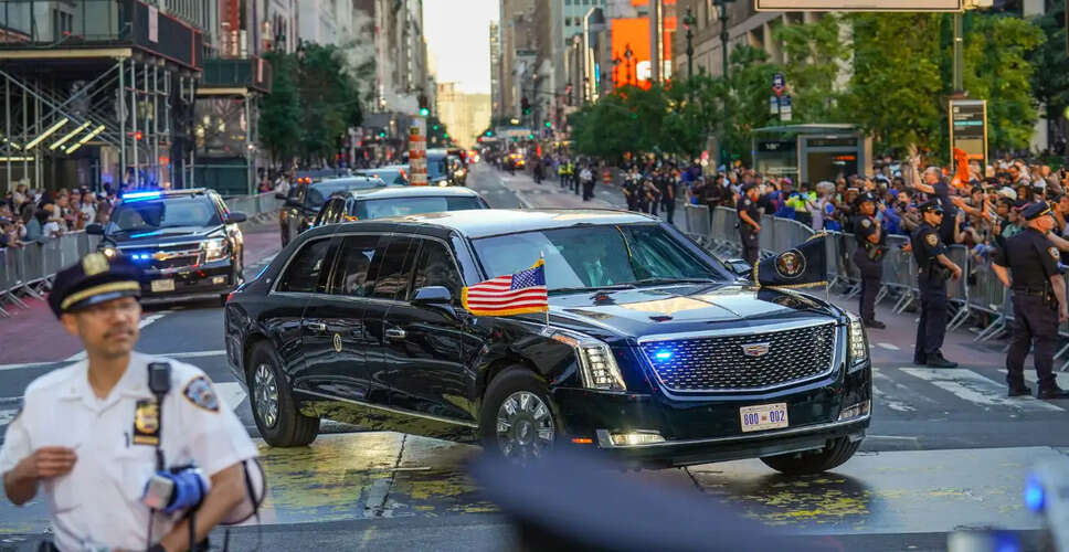 Trump Attends NBA Finals Game Amid Heightened Security at Madison Square Garden