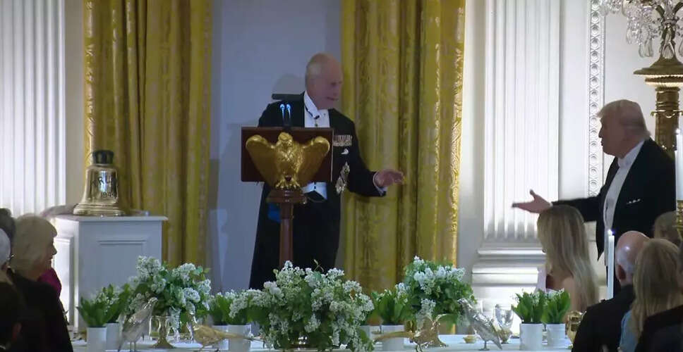 Historic Gift Exchange Between Trump and King Charles III at the White House