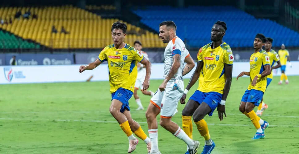 Punjab FC Dominates Kerala Blasters with 3-1 Victory in ISL Clash