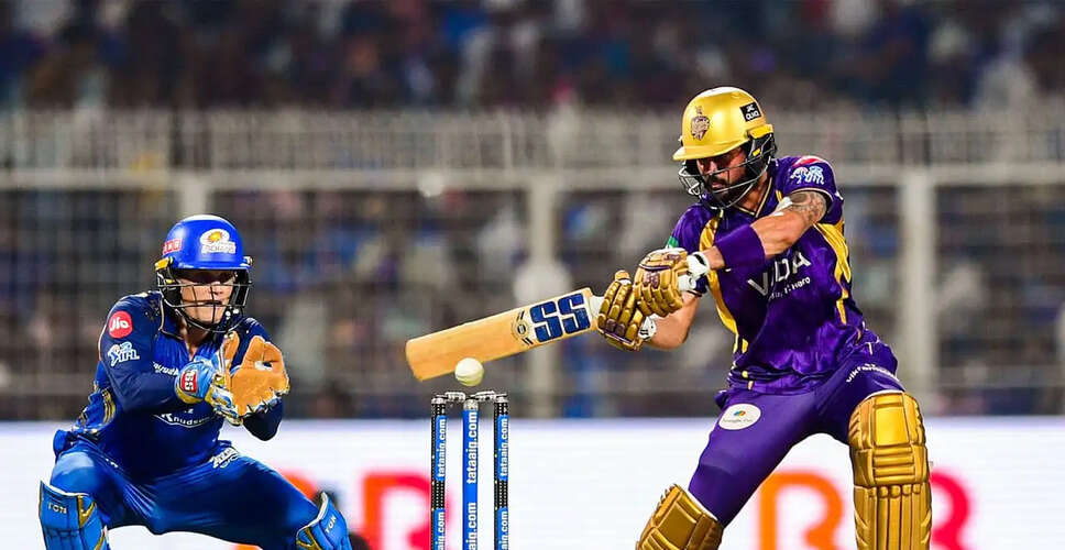 Kolkata Knight Riders Celebrate Victory Over Mumbai Indians with Key Contributions