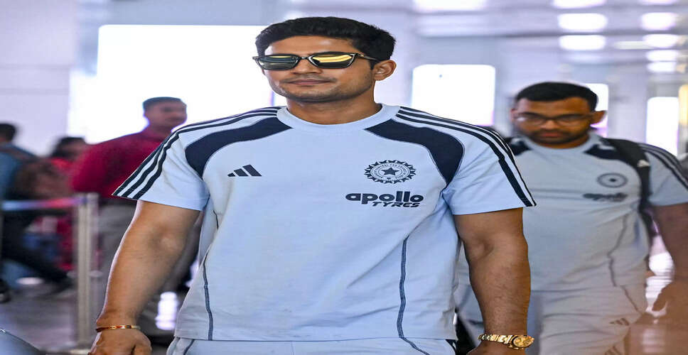 Shubman Gill to Miss ODI Series Against South Africa Due to Neck Injury