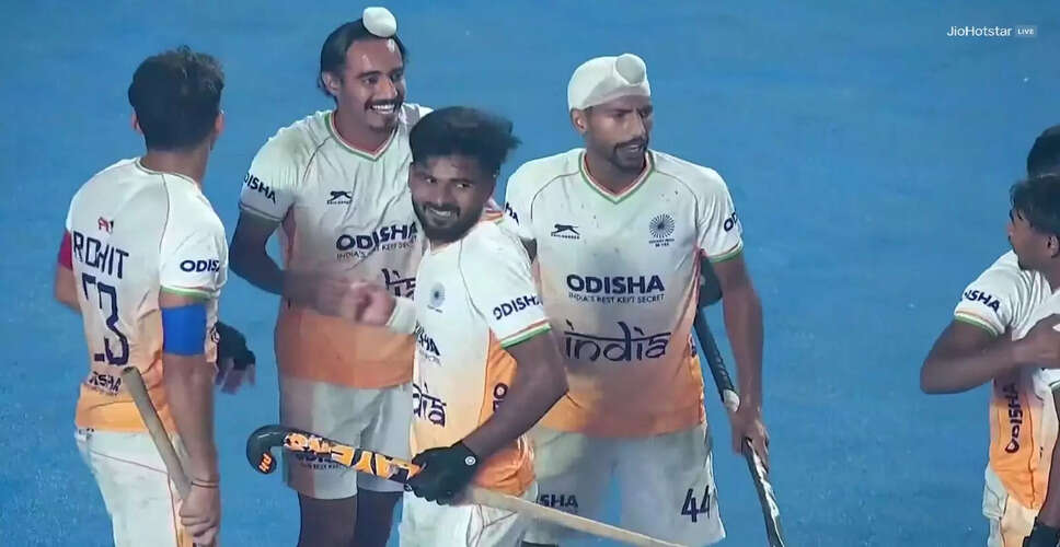 India's Junior Hockey Team Clinches Bronze with Remarkable Comeback