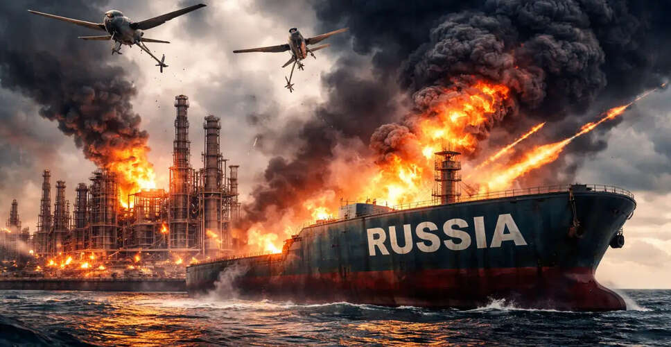 Significant Disruption in Russia's Oil Exports Amid Ongoing Conflict
