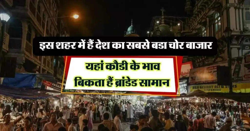 Exploring India's Largest Thieves' Market: A Shopper's Guide