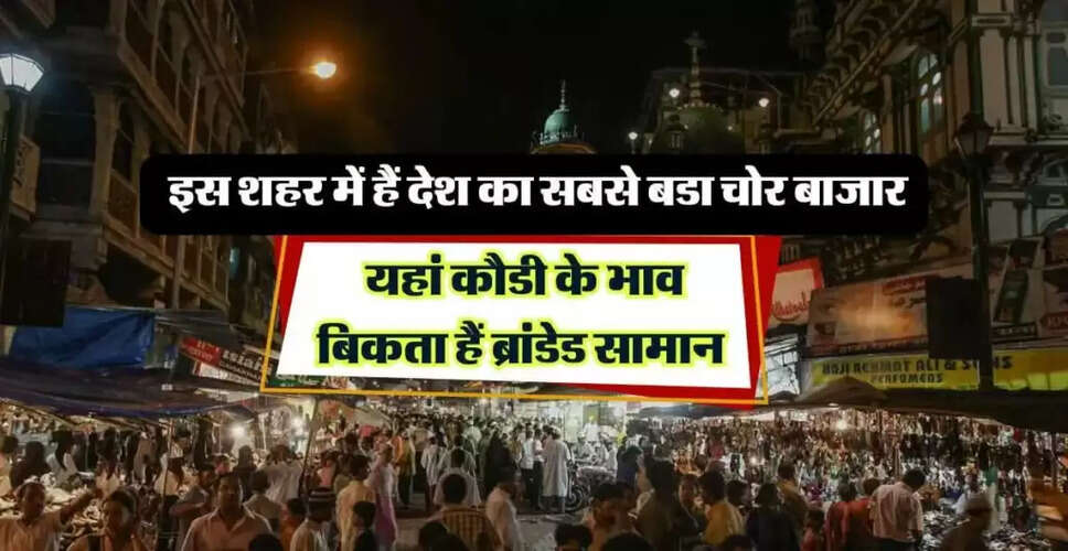 Exploring India's Largest Thieves' Market: A Shopper's Guide