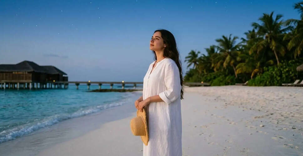 Discover the Secrets of Rishita Kothari's Blissful Escape to the Maldives