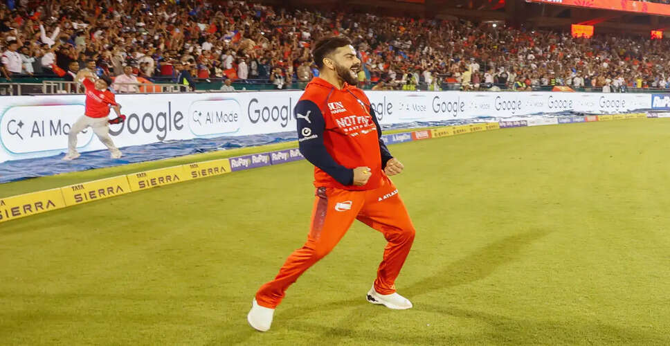 Virat Kohli Sets New IPL Record as Most Capped Player