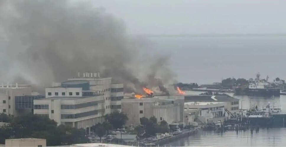 Major Fire Erupts at University of South Florida in St. Petersburg