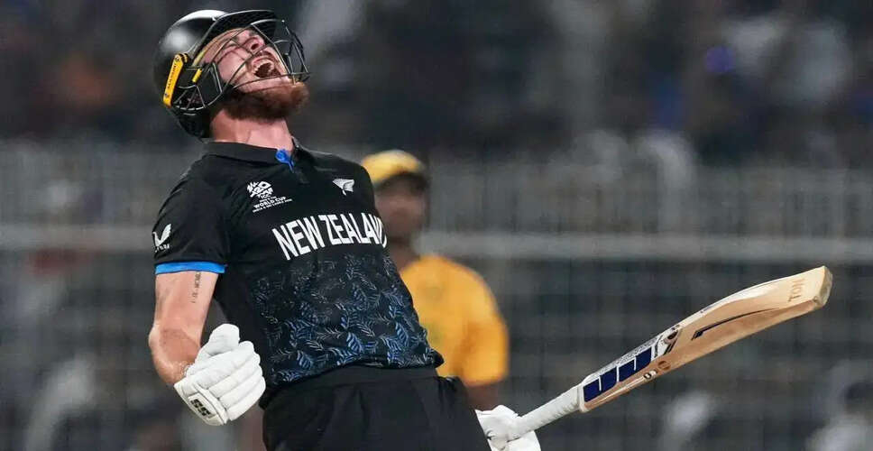 Finn Allen Shatters Yuvraj Singh's Record in T20 World Cup Semi-Final