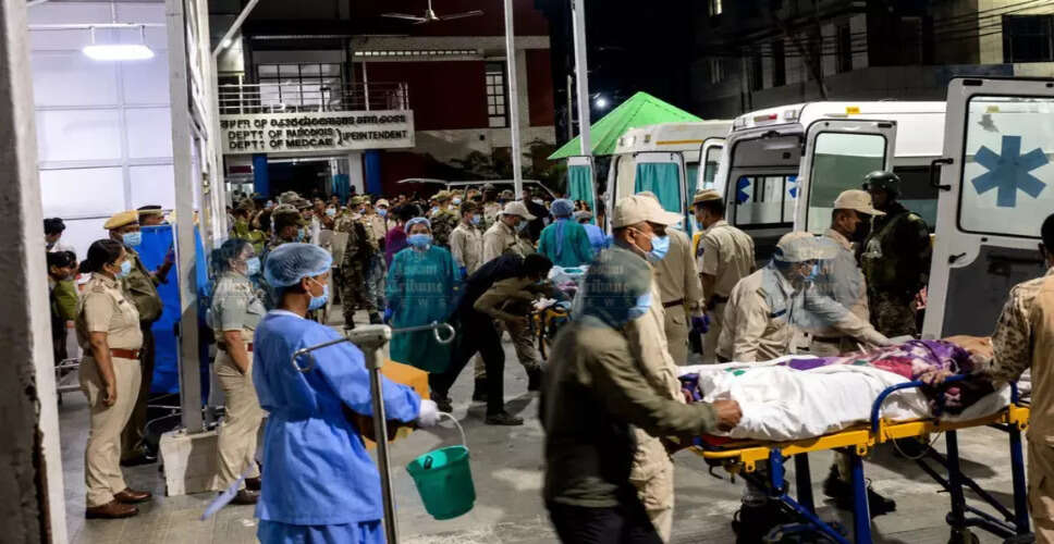 Security Measures Intensified as Injured Kuki Youths Transferred in Manipur