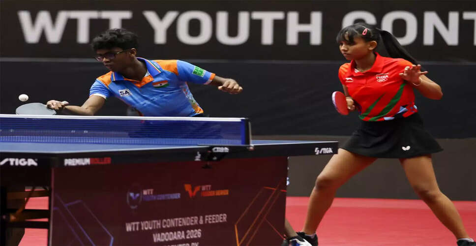 Syndrela Das Shines at WTT Youth Contender, Secures Mixed Doubles Title
