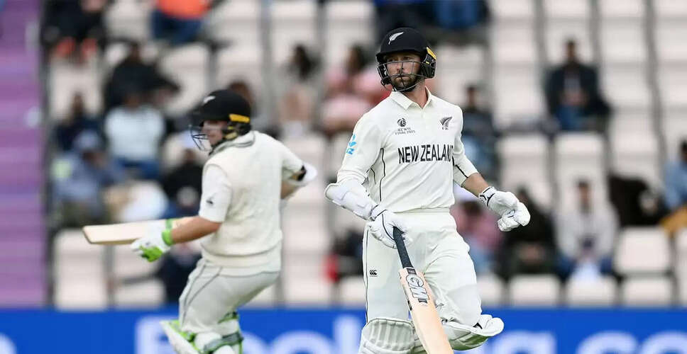 New Zealand's Record-Setting Opening Partnership in Test Cricket