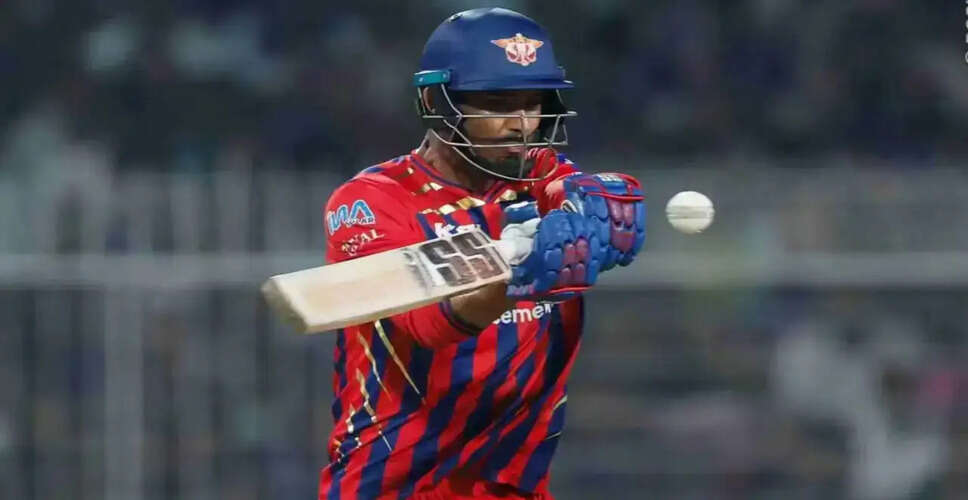 Lucknow Super Giants Secure Thrilling Victory Over Kolkata Knight Riders in IPL 2026