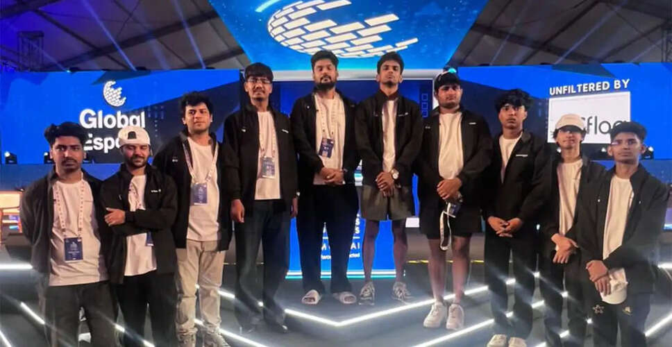 India Shines at Global Esports Games with Gold and Bronze Medals