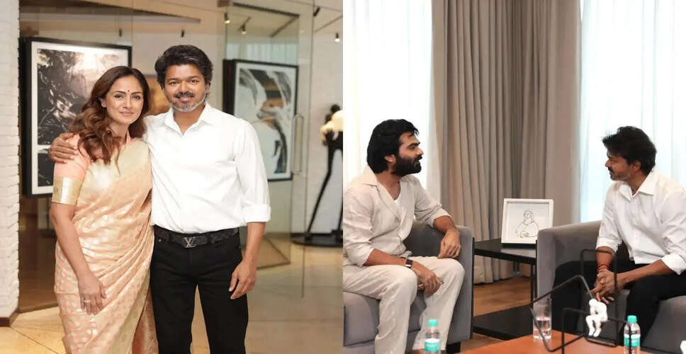 Simran and Vijay Reunite After 22 Years, Sparking Nostalgia