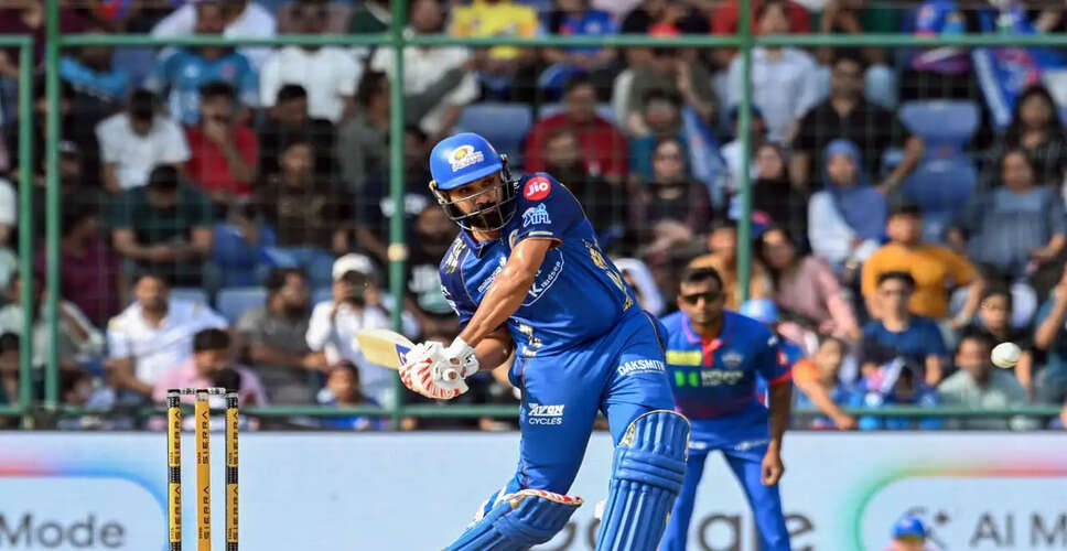 Rohit Sharma's Tactical Brilliance Shines in IPL 2026 Match Against Delhi Capitals