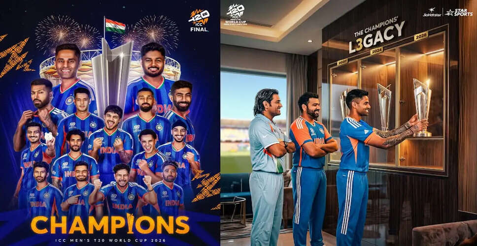 India Clinches Third T20 World Cup Title with Dominant Win Over New Zealand