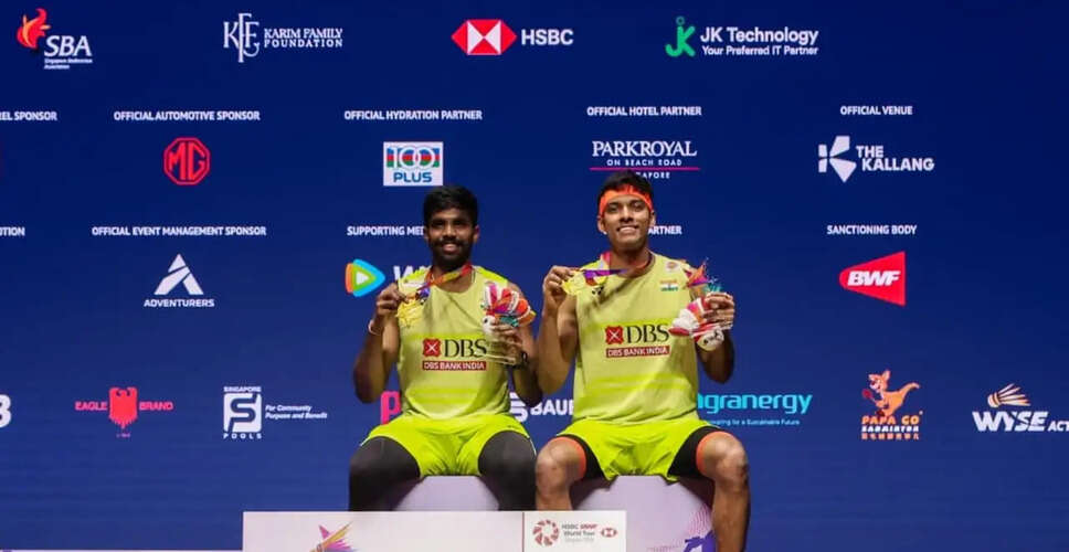 Satwiksairaj Rankireddy and Chirag Shetty: A Winning Partnership in Badminton