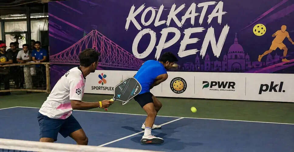 Kolkata Open 2026: A Major Pickleball Tournament Set to Showcase Top Talent