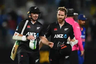 IND v NZ, 1st ODI: Latham feasts on Indian bowlers with 145 not out to seal New Zealand's seven-wicket win (ld)