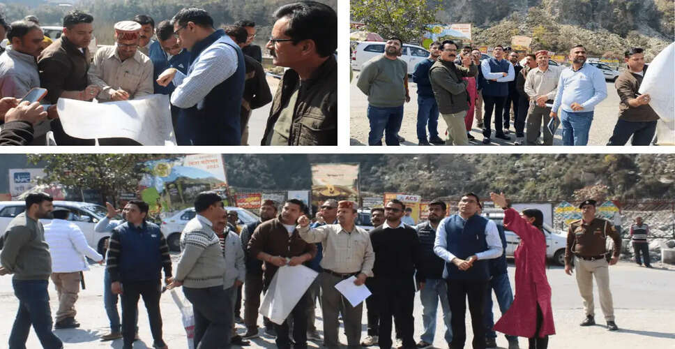 Site Inspection for New Lift Construction in Chamba