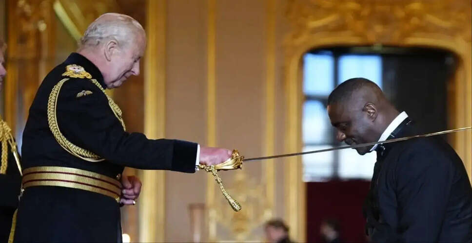 Idris Elba Receives Knighthood from King Charles: A Celebration of His Impact