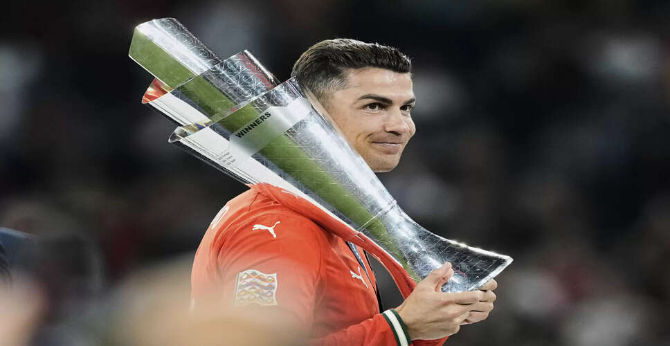 Cristiano Ronaldo Celebrates Nations League Triumph with Portugal