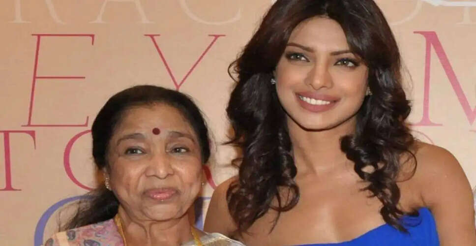Priyanka Chopra Mourns the Loss of Legendary Singer Asha Bhosle