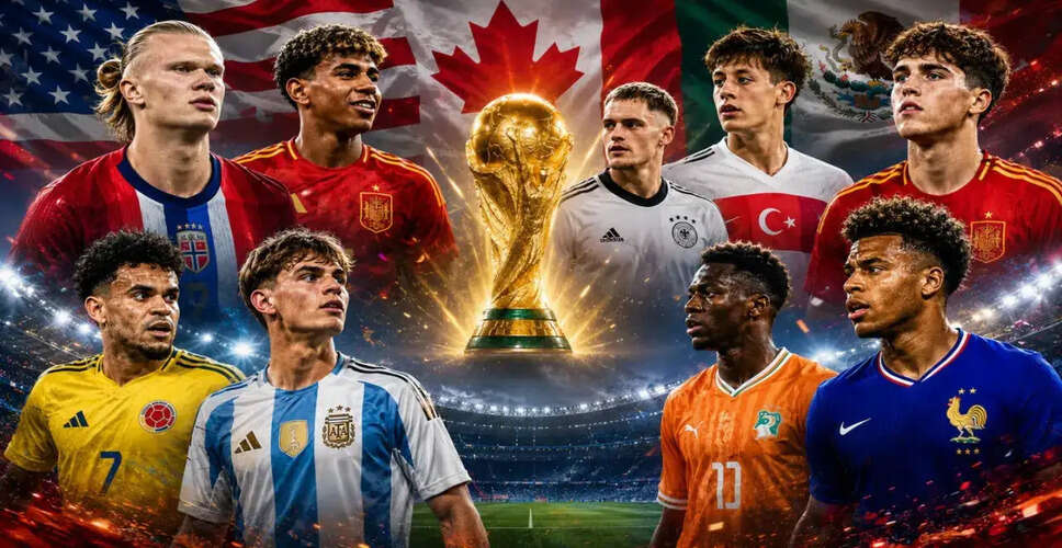 Exciting New Talents Set to Shine at FIFA World Cup 2026