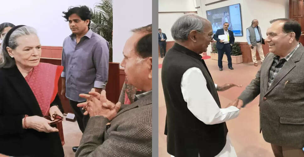 Himachal Pradesh Assembly Speaker Engages with Sonia Gandhi in Delhi