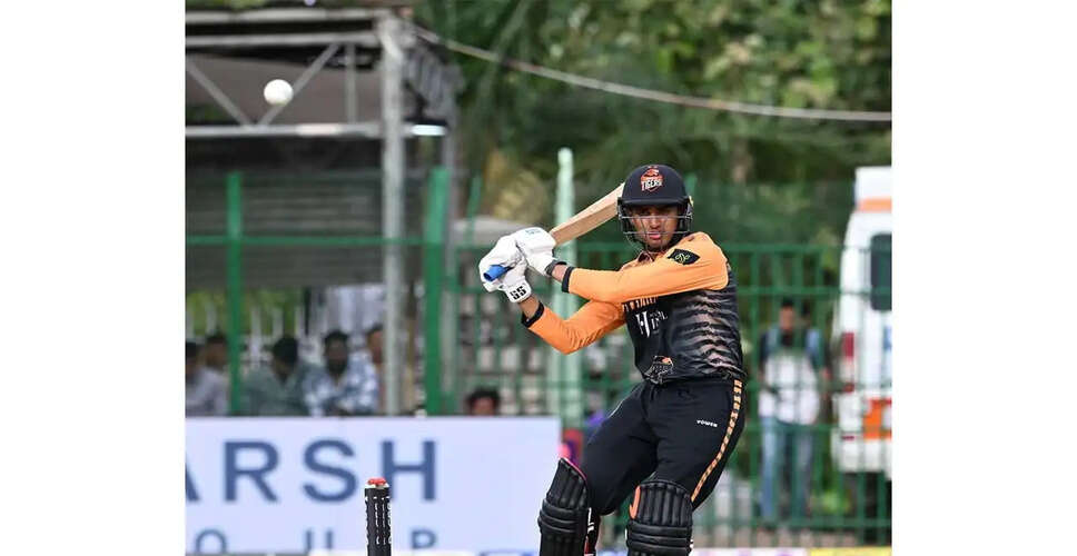 Hubli Tigers Triumph Over Mysore Warriors in Maharaja Trophy T20 Clash