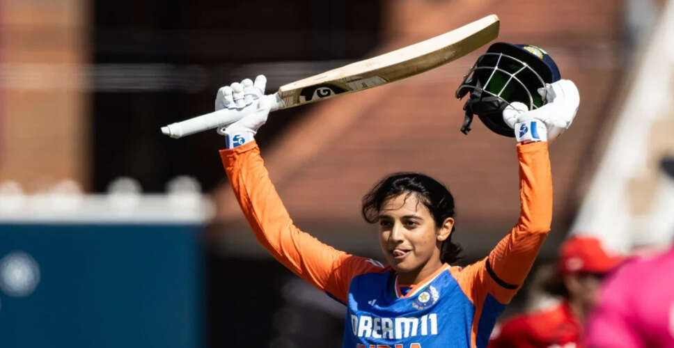 Smriti Mandhana Makes History with T20I Century as India Dominates England