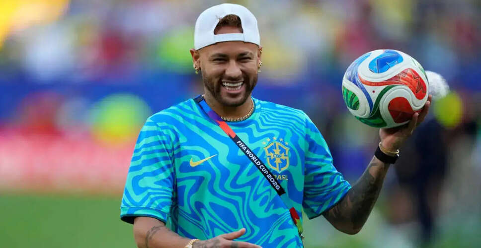 Neymar Set to Return for Brazil's Crucial World Cup Match Against Scotland