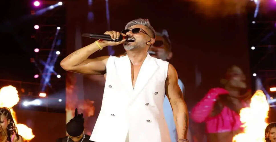 Safety Violations Lead to FIR Against Yo Yo Honey Singh's Mumbai Concert Organizers