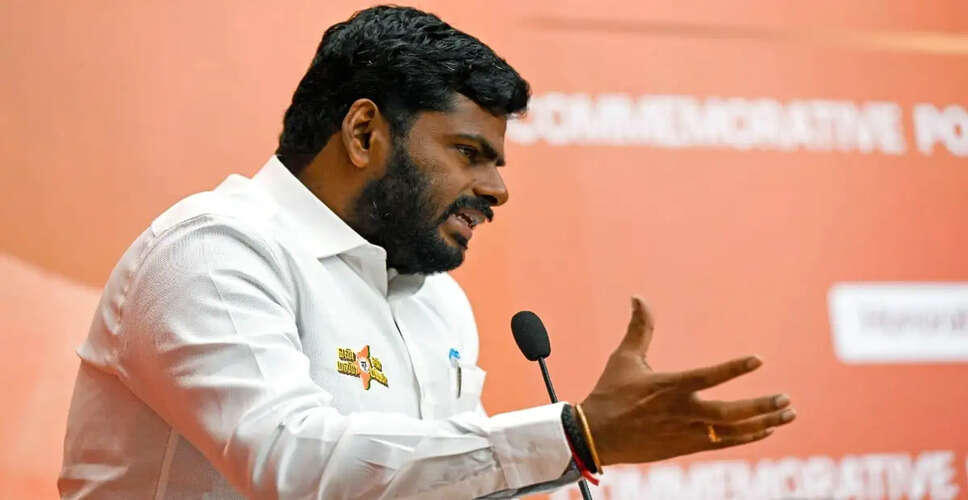 Speculations Rise Over K. Annamalai's Political Future in Tamil Nadu
