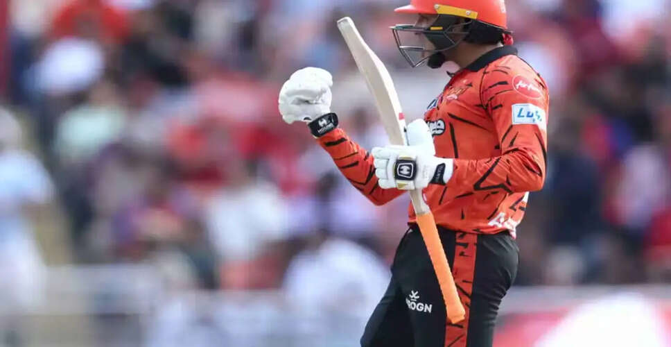 Abhishek Sharma Shatters Records in IPL 2026 Match