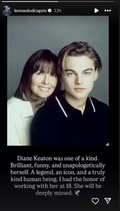 Leonardo DiCaprio Remembers Diane Keaton: A Heartfelt Tribute to a Hollywood Legend