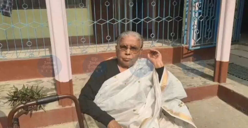 86-Year-Old Assamese Woman Achieves Postgraduate Degree, Inspiring Lifelong Learning