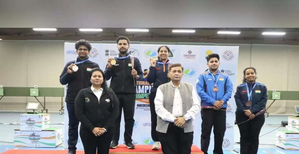 Haryana Shooters Dominate at National Shooting Championship