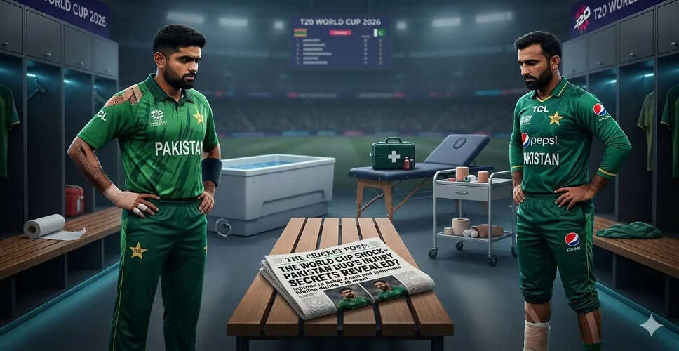 Babar Azam and Fakhar Zaman's Injury Concerns Post T20 World Cup
