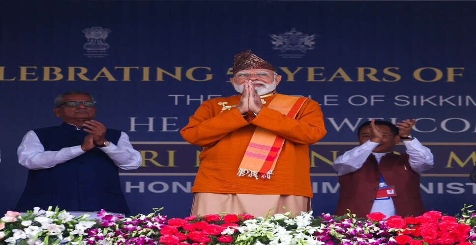 Prime Minister Modi Emphasizes Development in Sikkim's Tourism Sector