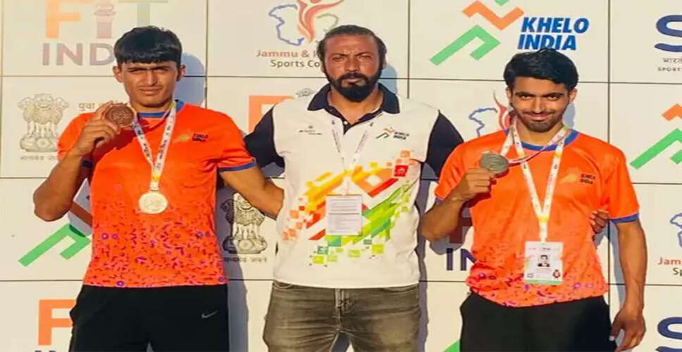 Jammu and Kashmir Athletes Shine at Khelo India Water Sports Festival 2025