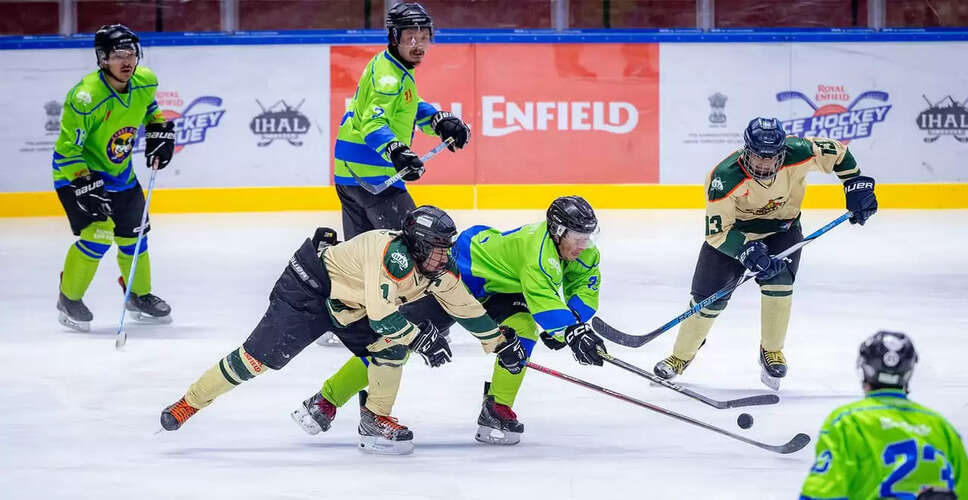 Purig Warriors Triumph Over Kangs Sing in Ice Hockey League Upset