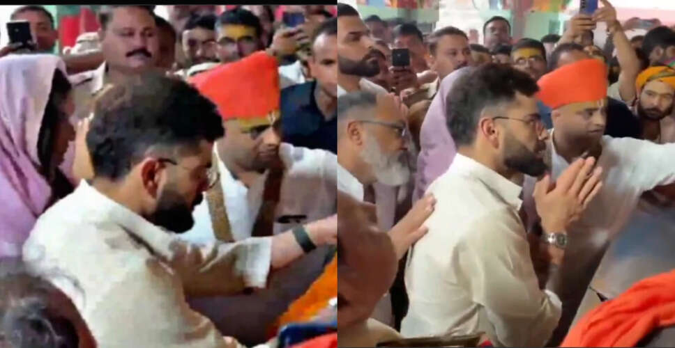 Virat Kohli and Anushka Sharma Visit Ayodhya Temple After Retirement Announcement