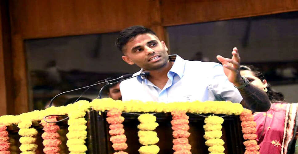 Suryakumar Yadav Becomes Mumbai's Leading T20 Run-Scorer