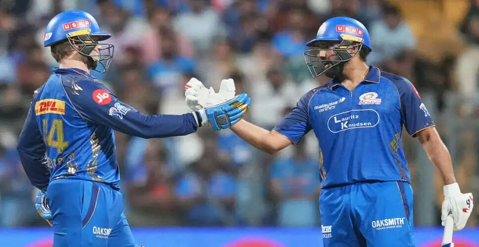 Mumbai Indians Break Losing Streak with Historic IPL Victory
