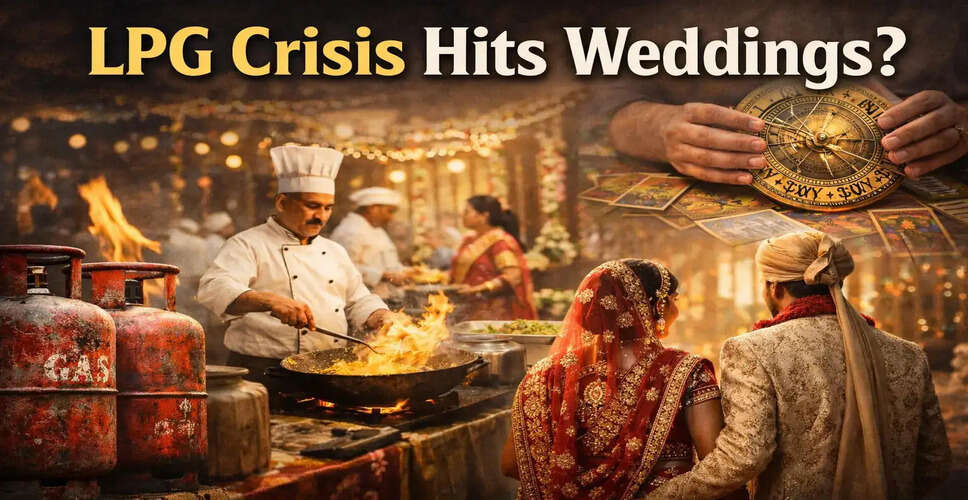 Concerns Over LPG Shortages Impact Wedding Plans