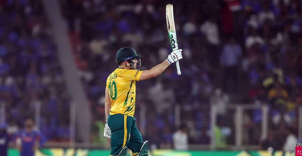 David Miller Aims for Glory in ICC T20 World Cup Semifinal Against New Zealand